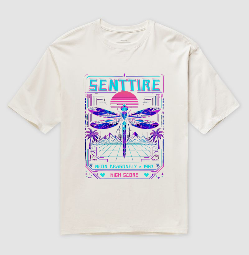 Camiseta Oversized Arcarde - Imagem 4