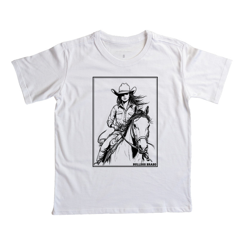 Quadro Cowgirl Bulldog Brabo - Imagem 6