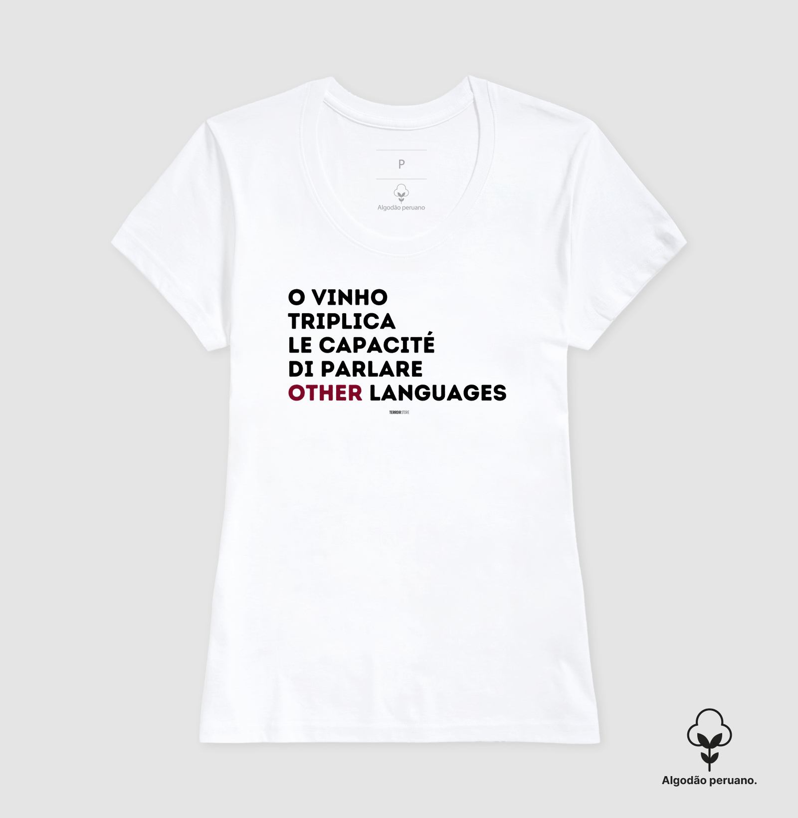Camiseta O Vinho Triplica  - Imagem 8