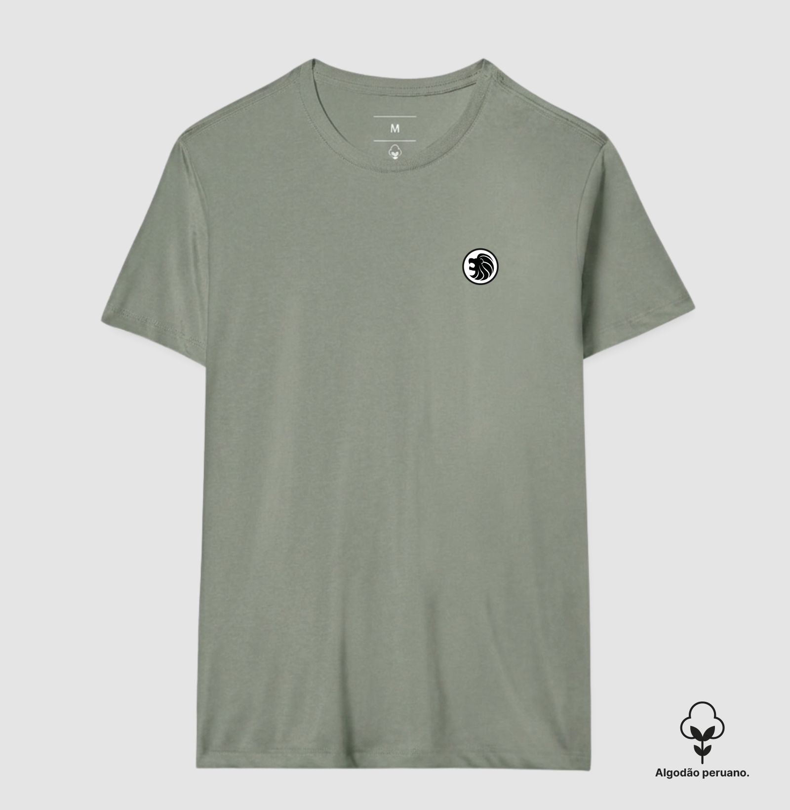 Leão minimalista - Algodão peruano - Imagem 11