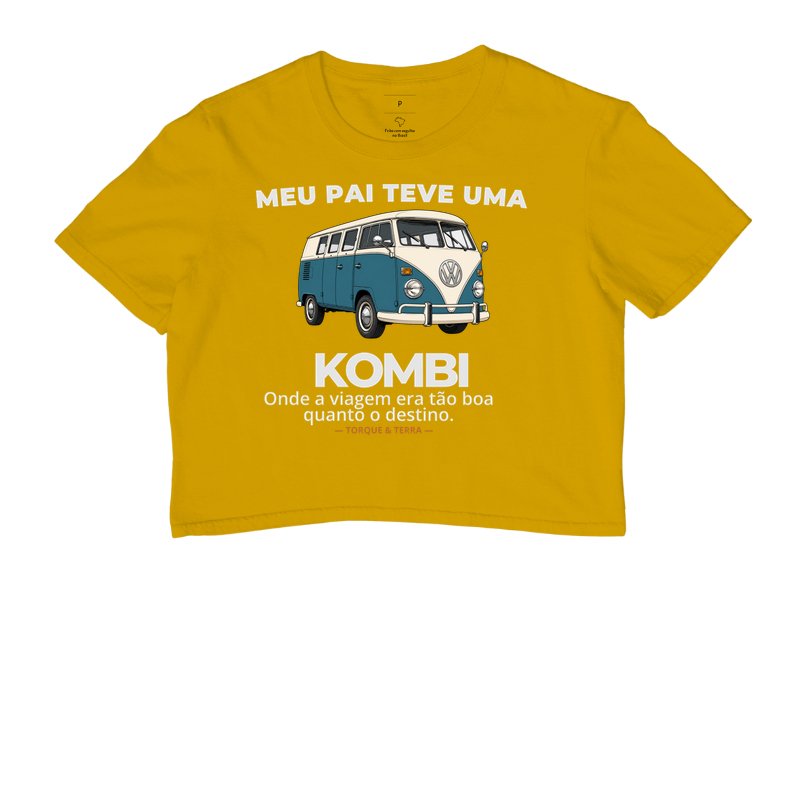 Meu pai teve uma - KOMBI - azul com branco - Imagem 8