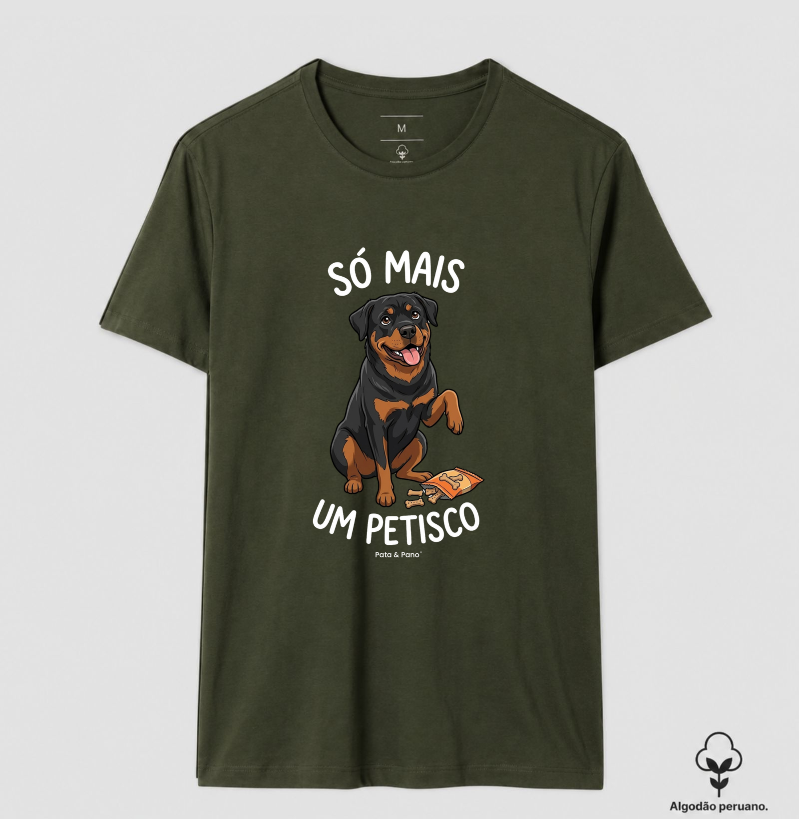 CAMISETA ROTTWEILER PETISCO - Imagem 4