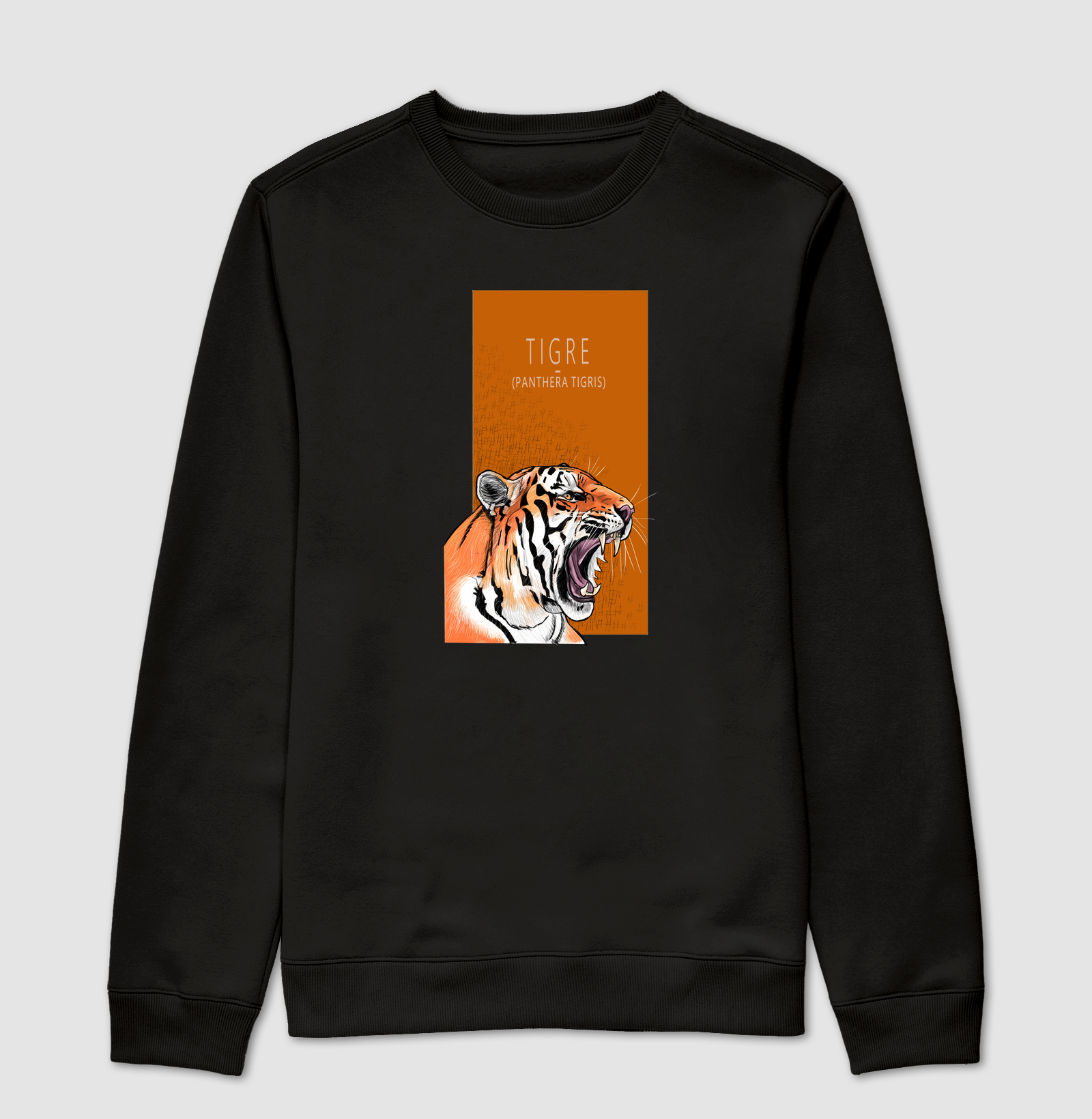 Suéter Moletom Tigre - Imagem 4