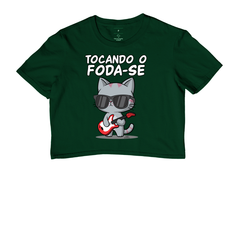 Camiseta Gato Sincero Tocando - Imagem 5