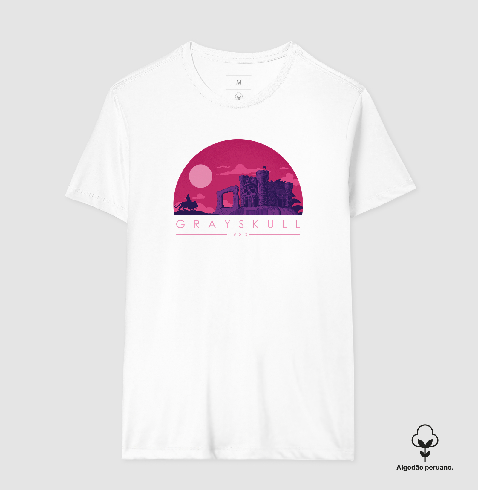 Camiseta Algodão Peruano Grayskull 1983 - Imagem 2