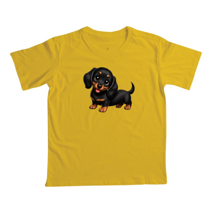 Dachshund Preto - Desenho Animado - Imagem 4