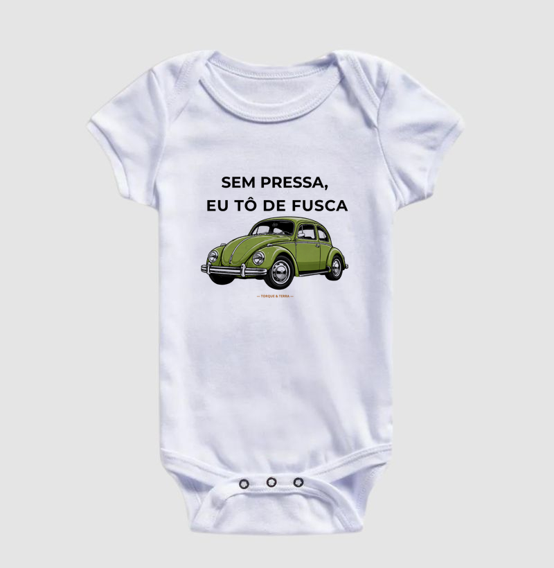 Sem pressa, eu tô de fusca - Verde - Imagem 3