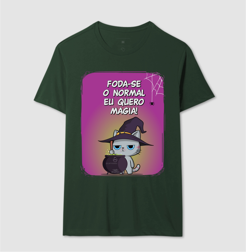 Camiseta Gato Sincero Magia - Imagem 12