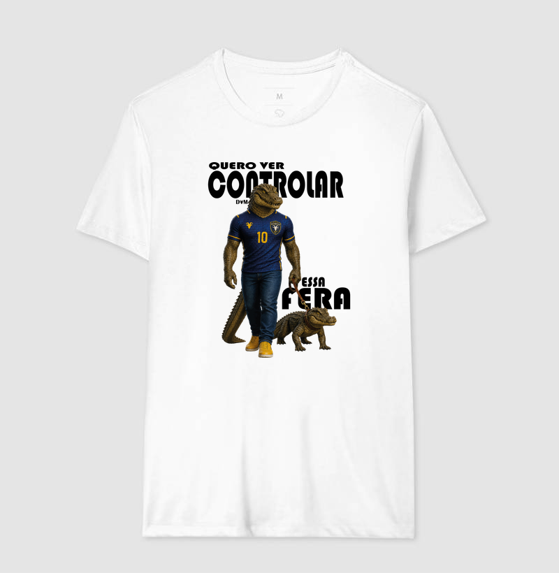 Especial Dia dos Pais (pet) - Camiseta Quero Ver Controlar Essa Fera - Imagem 5