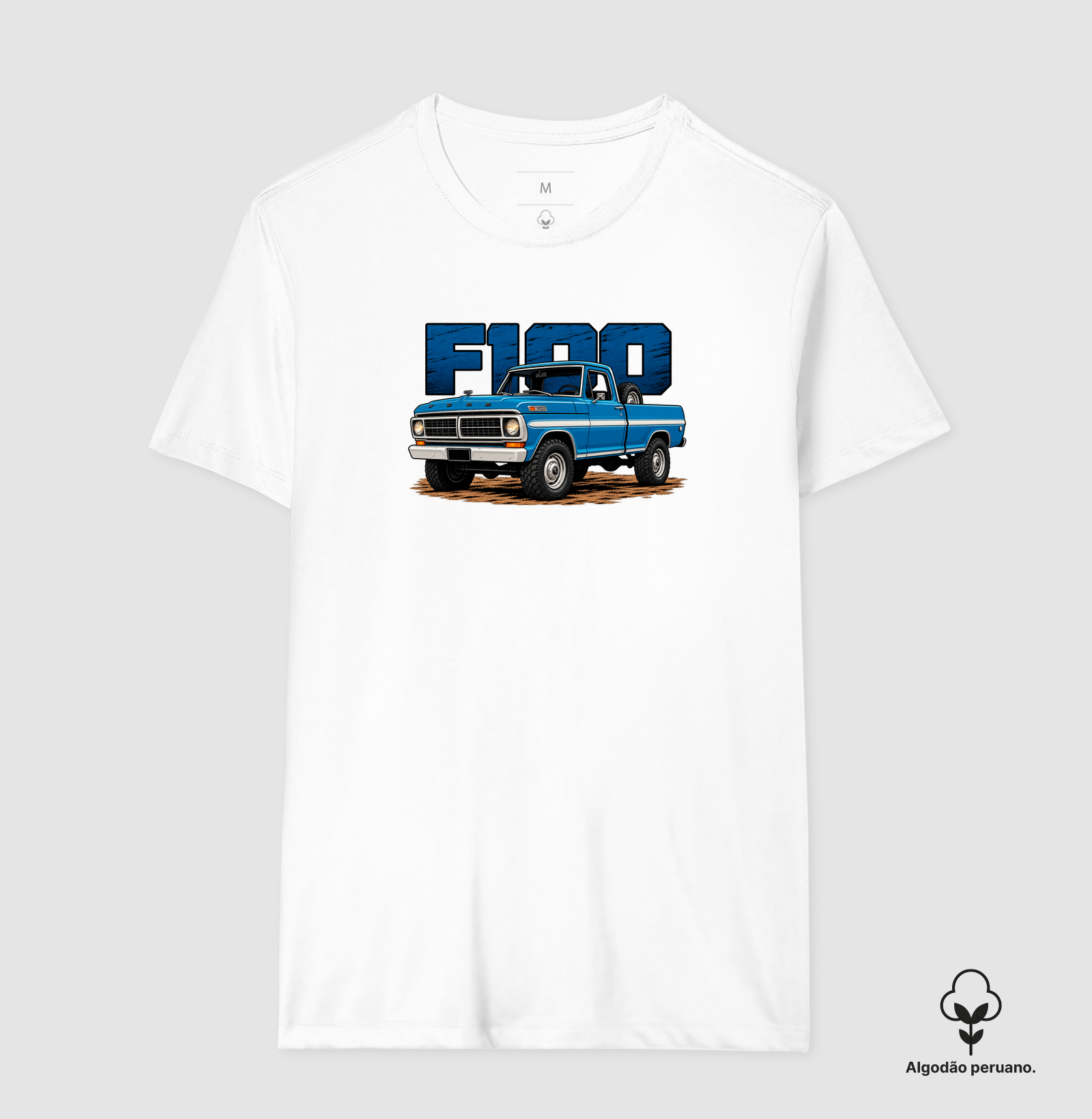 Camiseta em algodão peruano F100 - Imagem 7