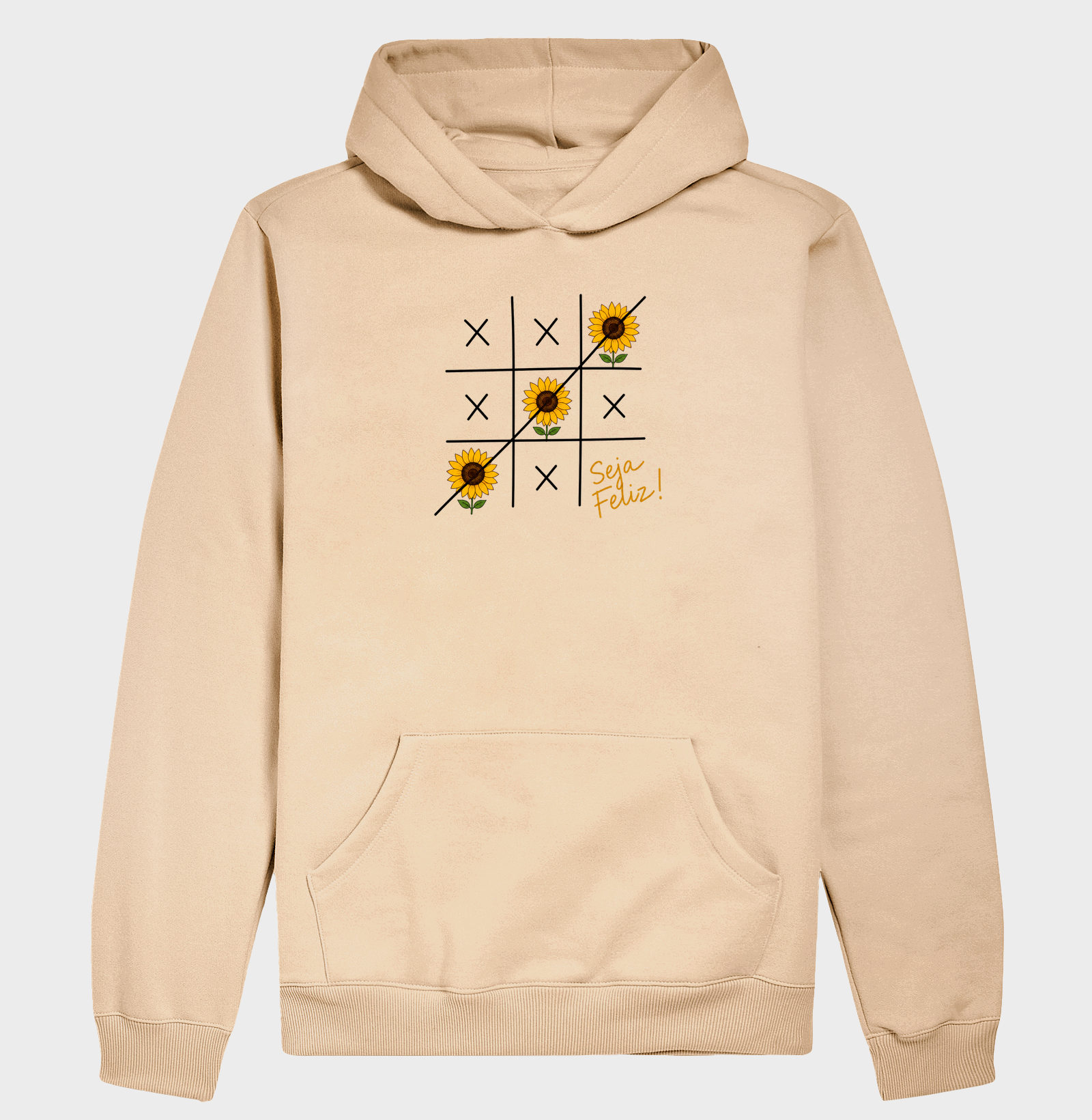 Camiseta Seja Feliz Girassol - Imagem 5