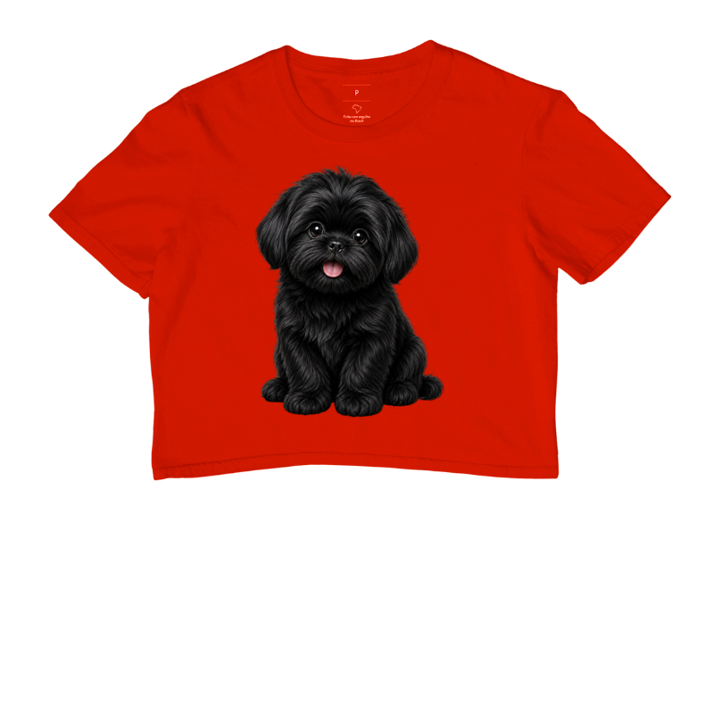 Shih Tzu Preto - Desenho Animado - Imagem 7