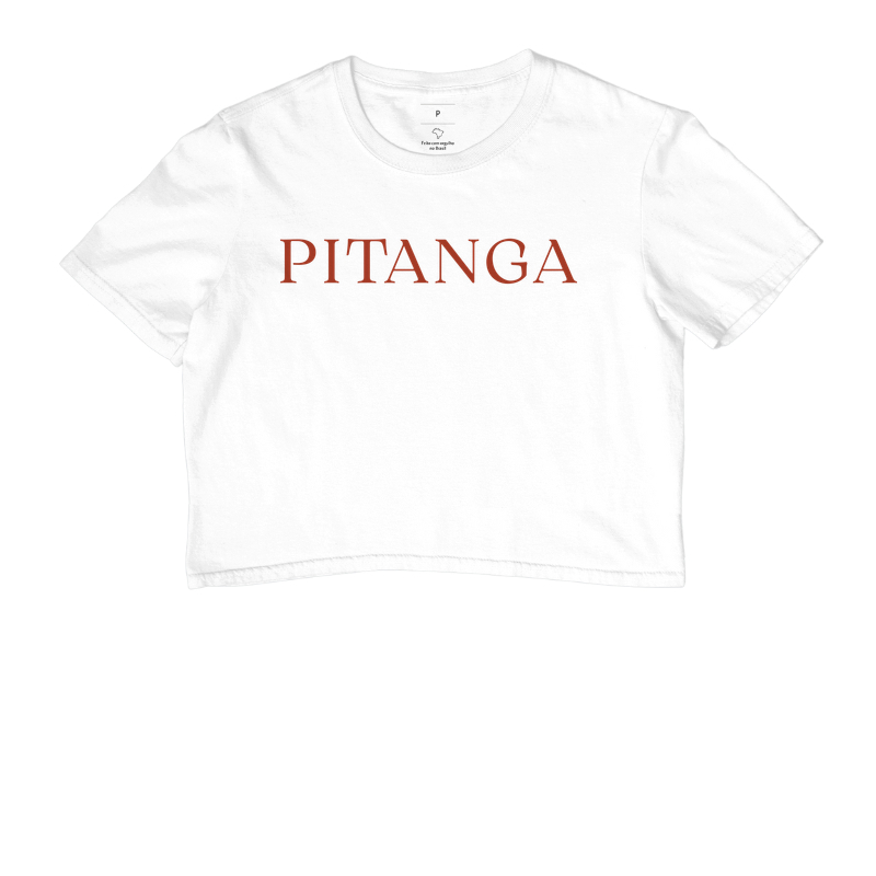 Camiseta Unissex em Algodão Estampa "PITANGA" – Versatilidade & Sofisticação Minimalista - Imagem 3