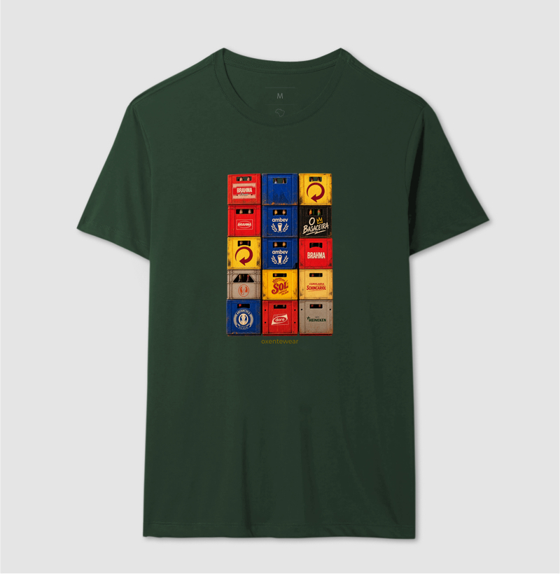 Camiseta Caixas de Cerveja ( O bagaceira )  OxenteWear - Imagem 12
