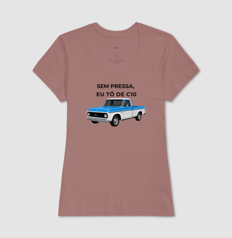 Sem pressa, eu tô de C10 - azul e branca - Imagem 17