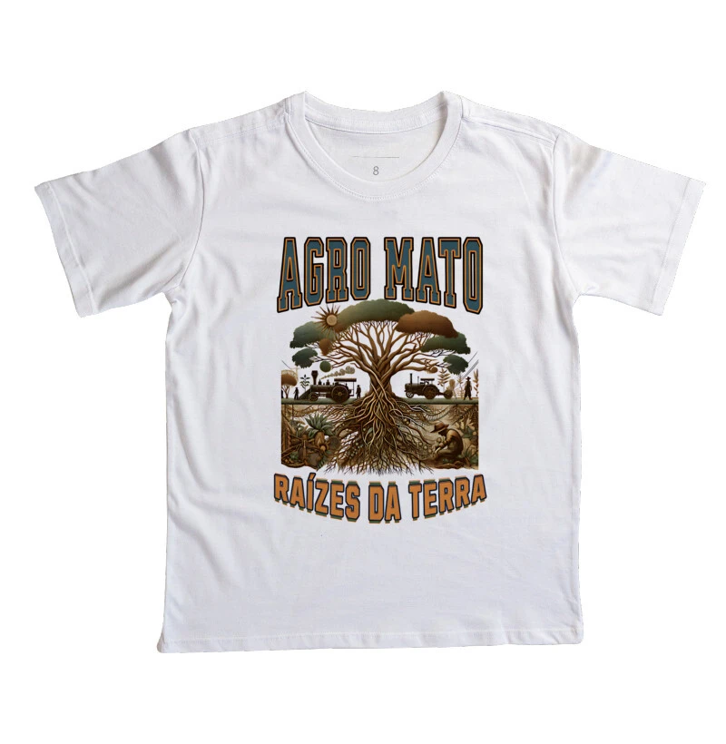 Camiseta Infantil Raizes da Terra - Imagem 2