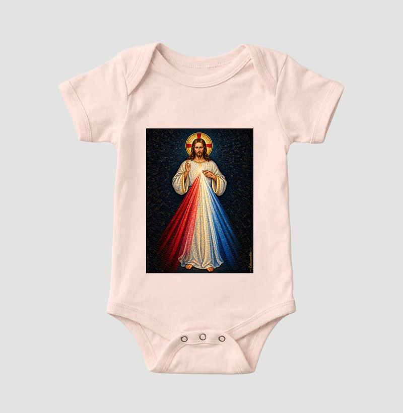 Jesus Misericordioso – Mosaico Sagrado - Imagem 5