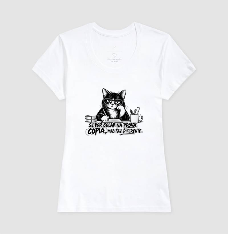 Se for colar na prova, copia, mas faz diferente - gato - Imagem 6