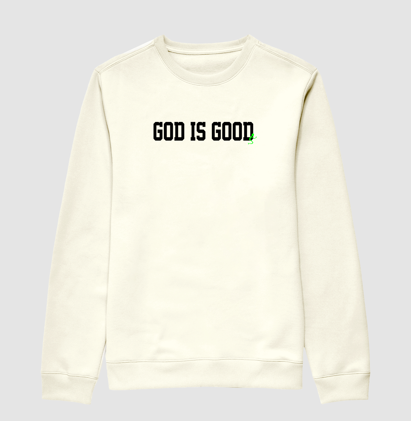 Suéter Moletom Cristão God Is Good Deus é Bom - Imagem 2