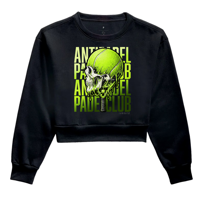 Camiseta Anti-Padel Caveira Verde - Imagem 2