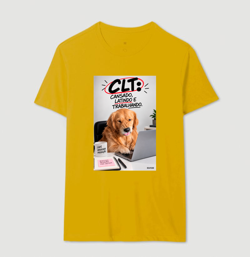 🐶💻 CLT — Cansado, Latindo e Trabalhando! | Golden Retriever Edition ☕🐾 - Imagem 12