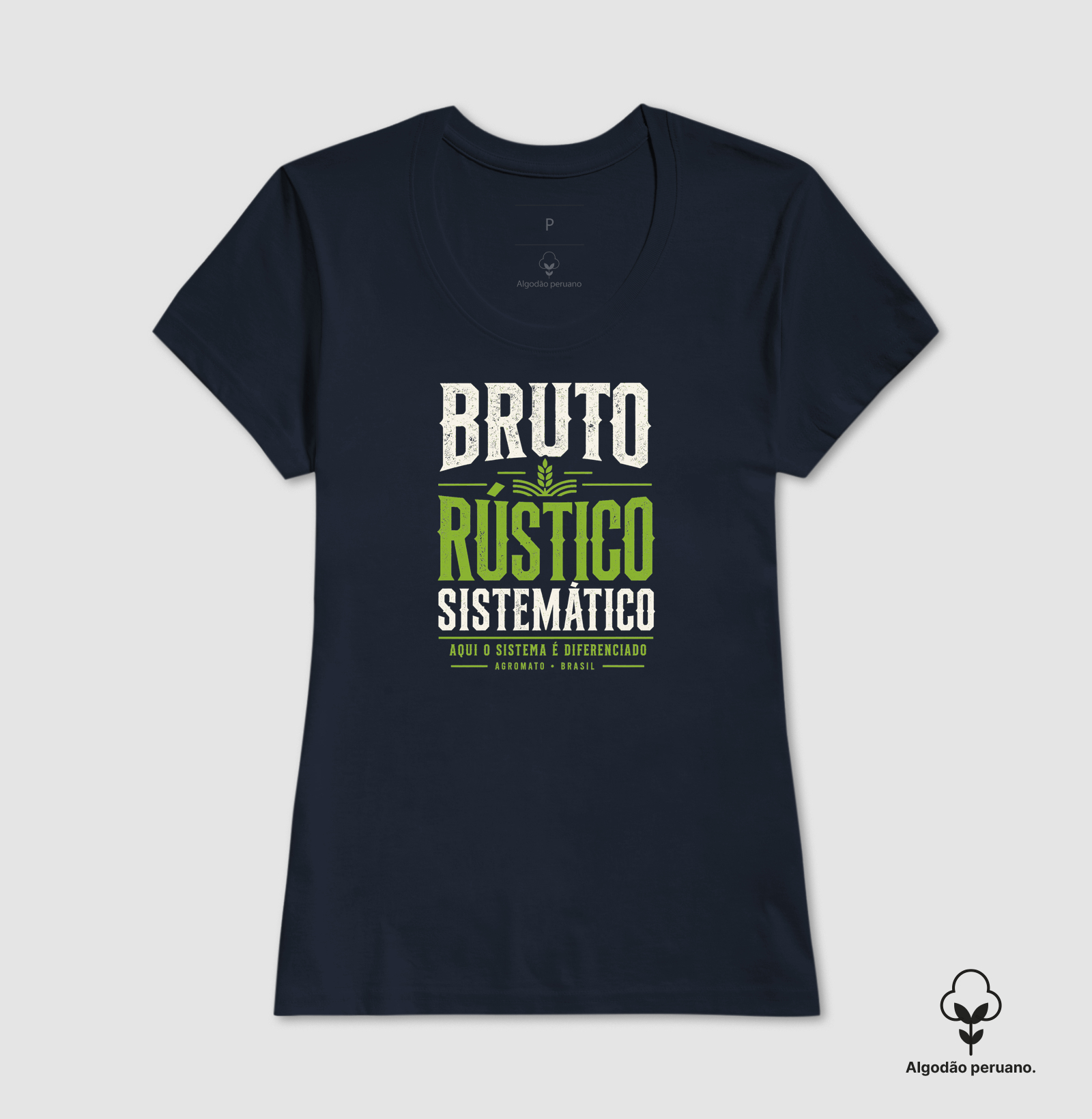 Camiseta Bruto, Rústico e Sistemático - Imagem 6