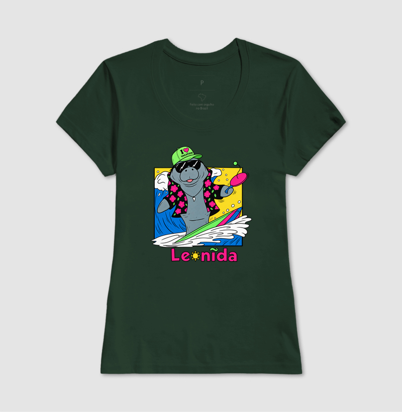 Camiseta GTA 6 Jason – Leonida Surf com Peixe Boi / Manatee - Imagem 13