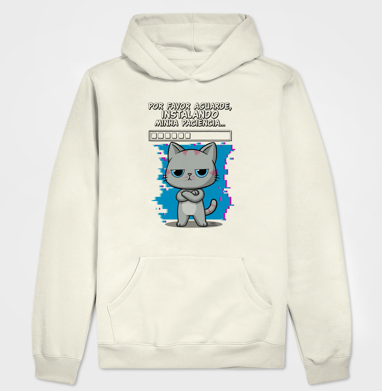 Camiseta Gato Sincero Paciência - Imagem 3