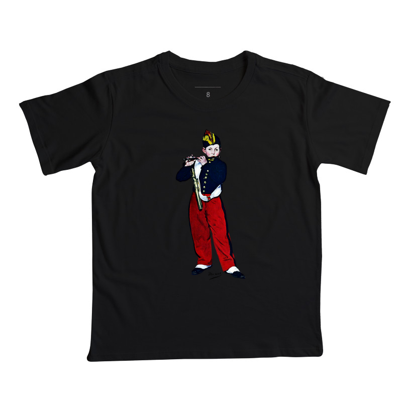 Blusa Infantil Impressionismo Le Fifre Édouard Manet - Coleção Vestindo Arte - Imagem 6