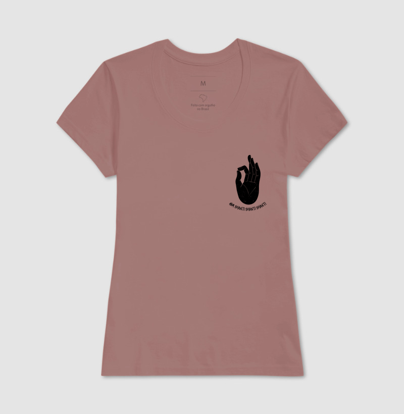 Camiseta - OM Shanti Shanti Shanti - Imagem 18