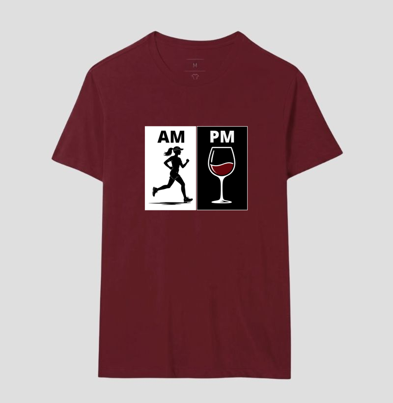Camiseta Corrida - Corredora AM, Vinho PM - Imagem 18