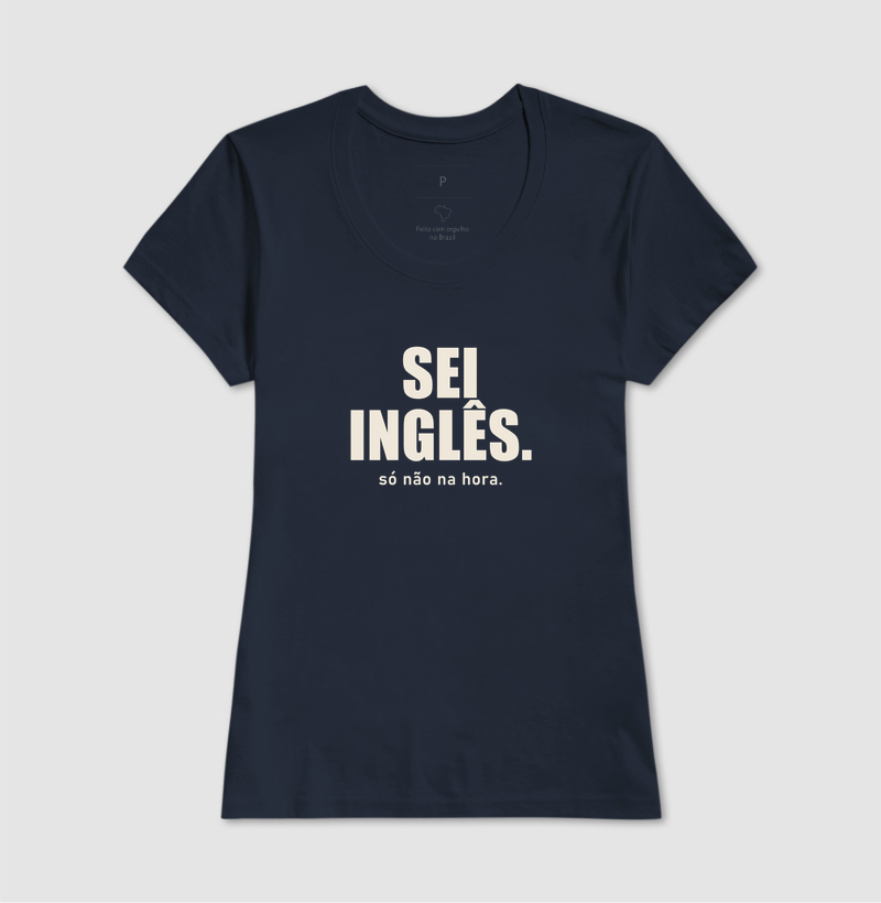 Camiseta Sei Inglês - Imagem 7