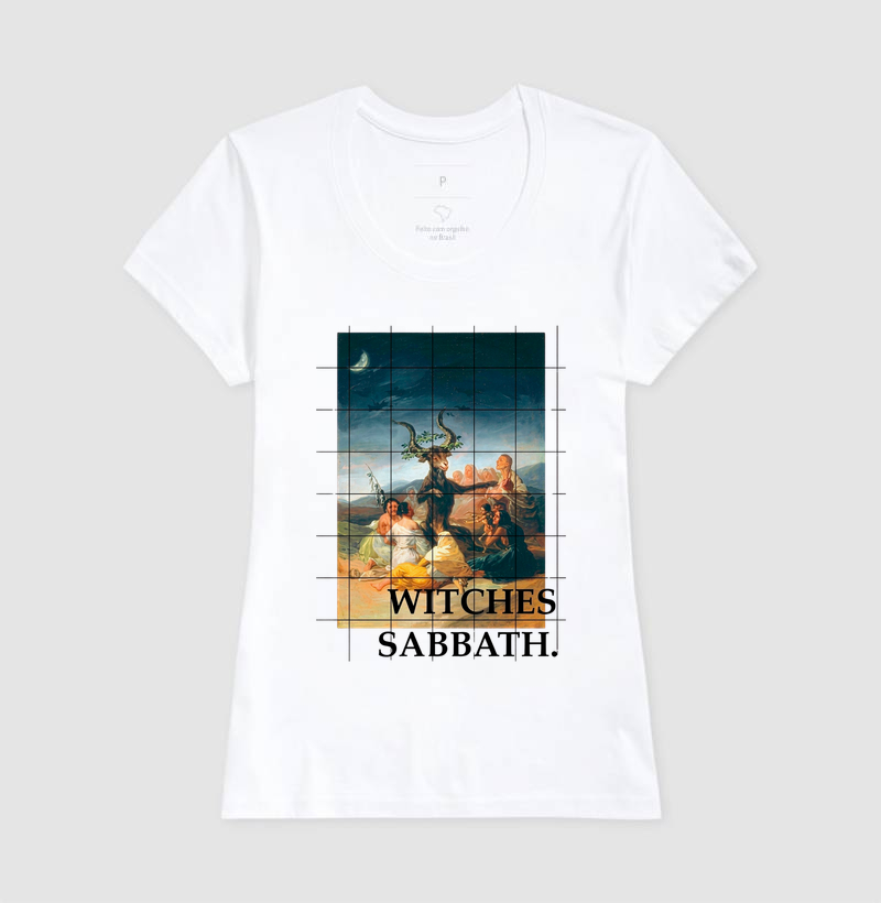Camiseta Sabá das Bruxas Goya  - Imagem 3
