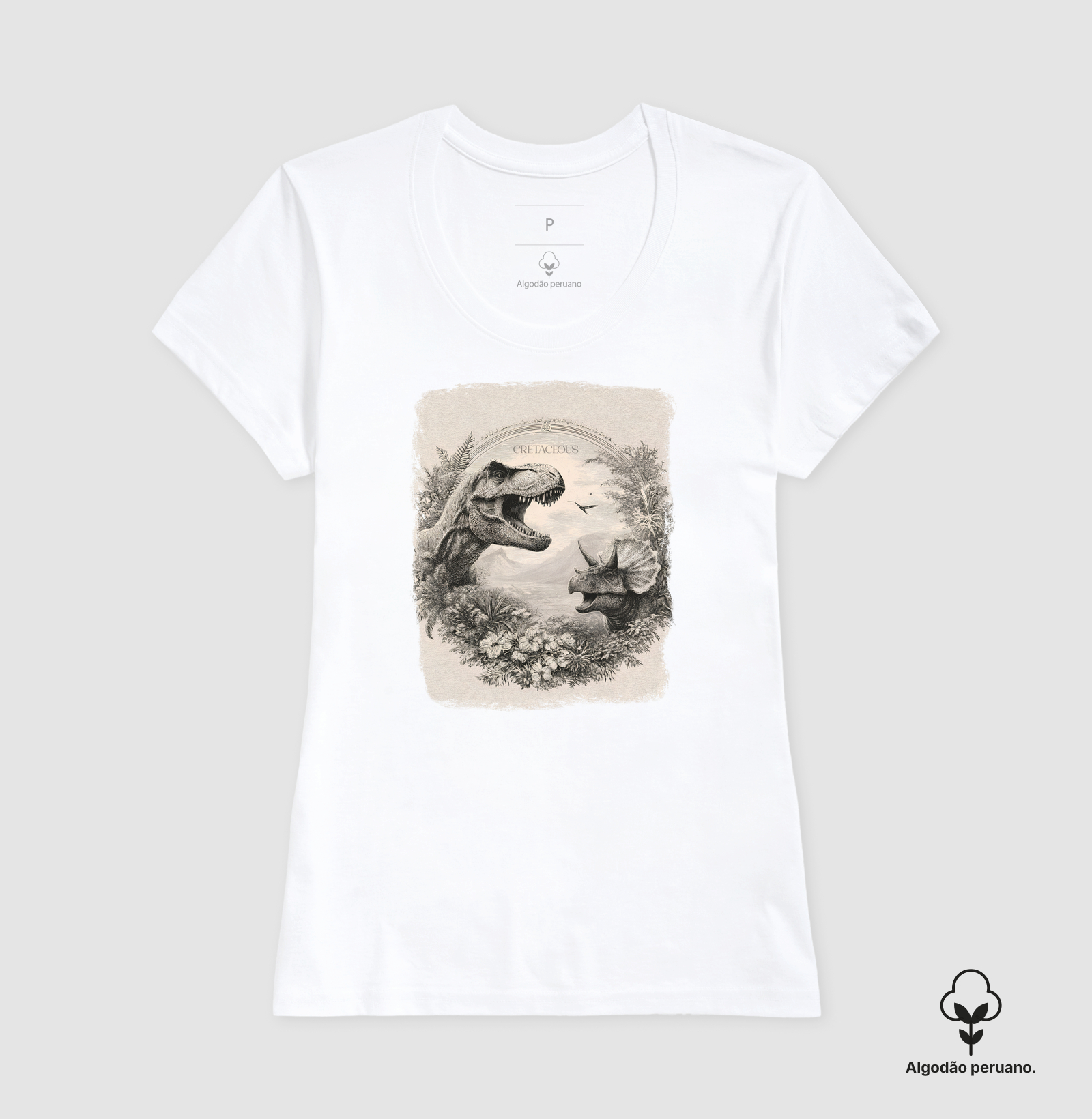 Camiseta - "Cretáceo" - Imagem 3