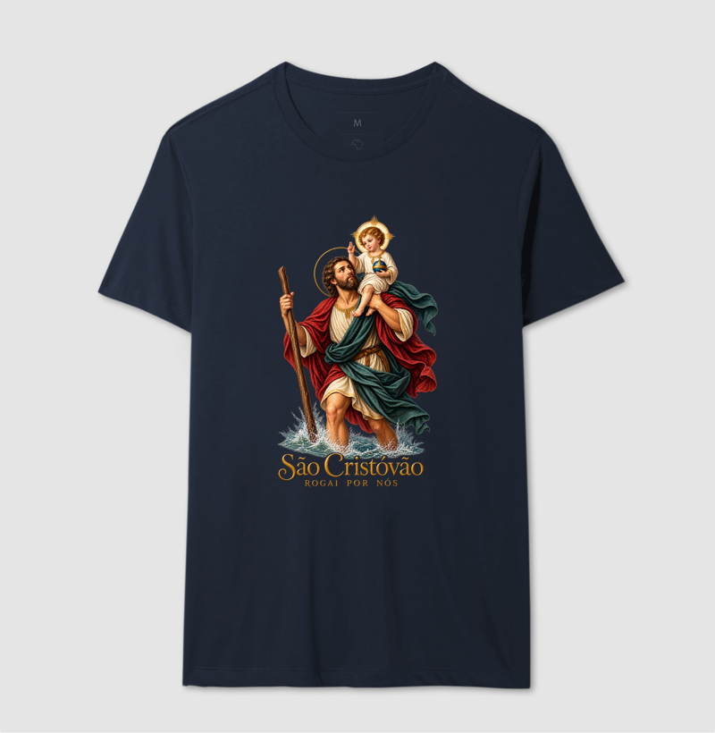 Camiseta São Cristóvão Rogai Por Nós - Imagem 6