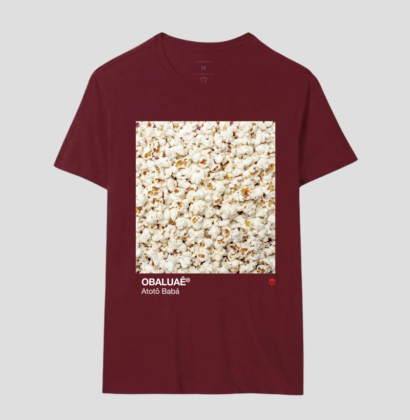 Camiseta Umbanda Orixá Obaluaê Omolu - Pipoca - Imagem 10