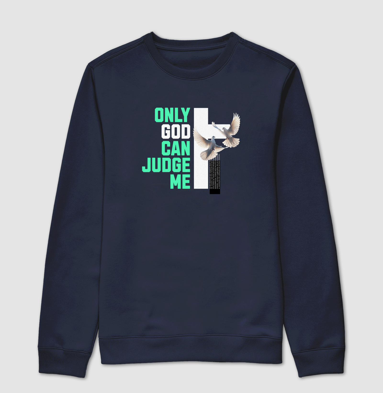 Suéter Moletom Only God Can Judge Me - Imagem 3