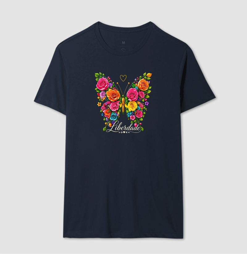 Camiseta Borboleta Liberdade - Imagem 6