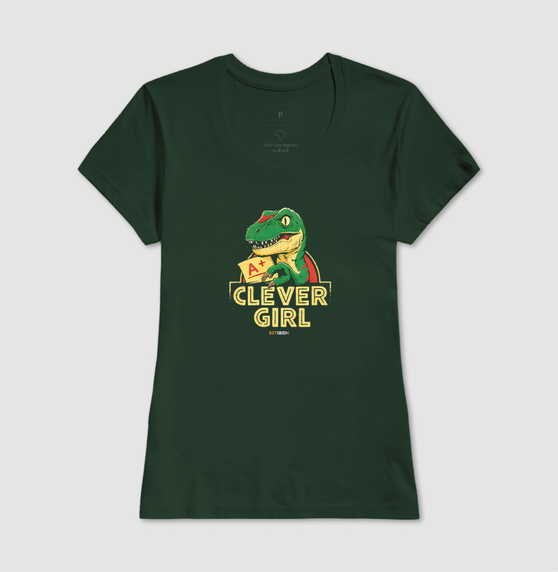 Camiseta Clever Girl - Imagem 9