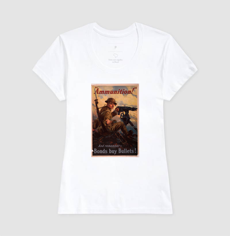 Camiseta Bonds Buy Bullets — 1918 - Imagem 6