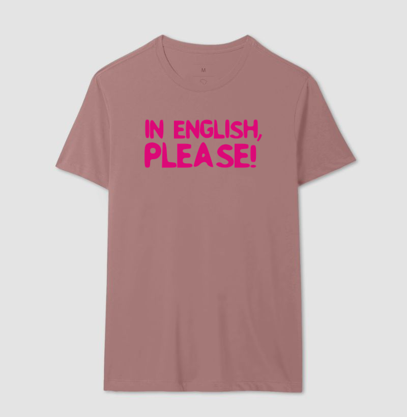Camiseta | In English Pink - Imagem 10