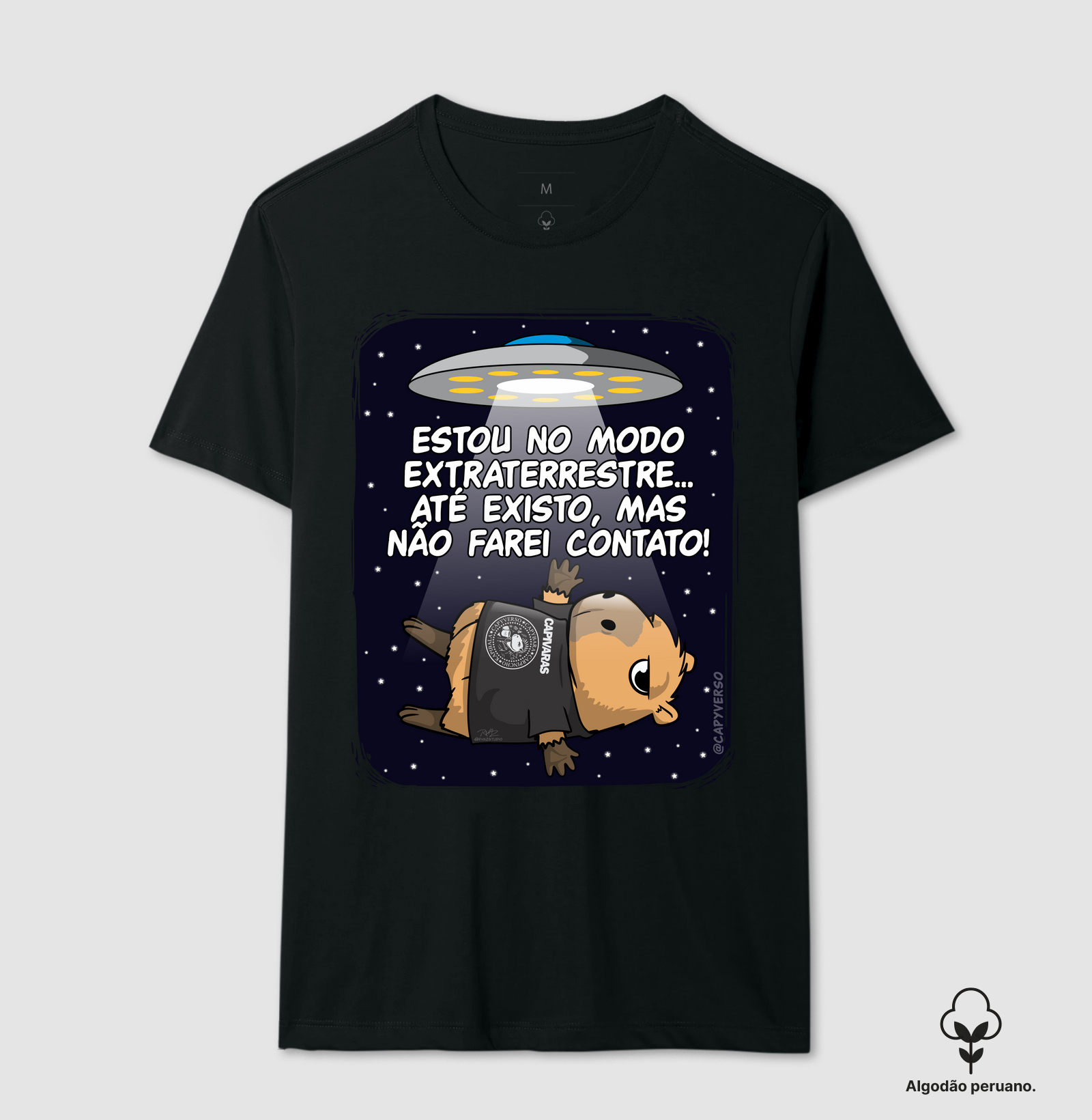 Camiseta Capivara Extraterrestre - Imagem 5