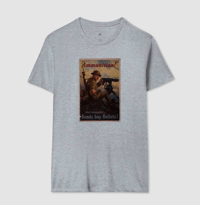 Camiseta Bonds Buy Bullets — 1918 - Imagem 9