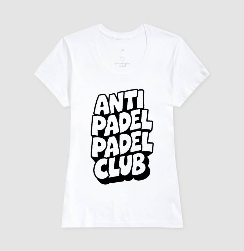Camiseta Anti Padel Padel Club Bold - Imagem 5
