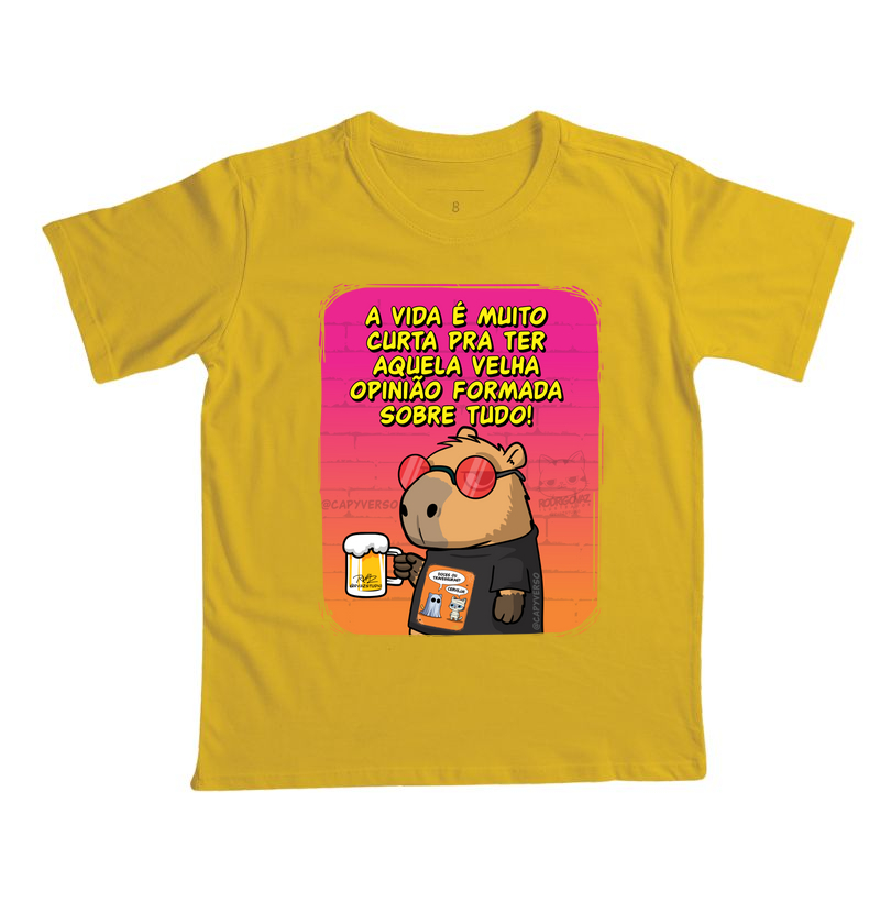 Camiseta Capivara Opinião - Imagem 6