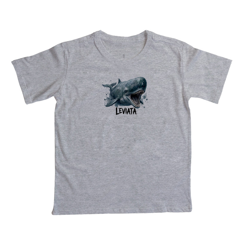  Camiseta DinossauroLeviatã Ataque Algodão Premium Dinoloco  - Imagem 3