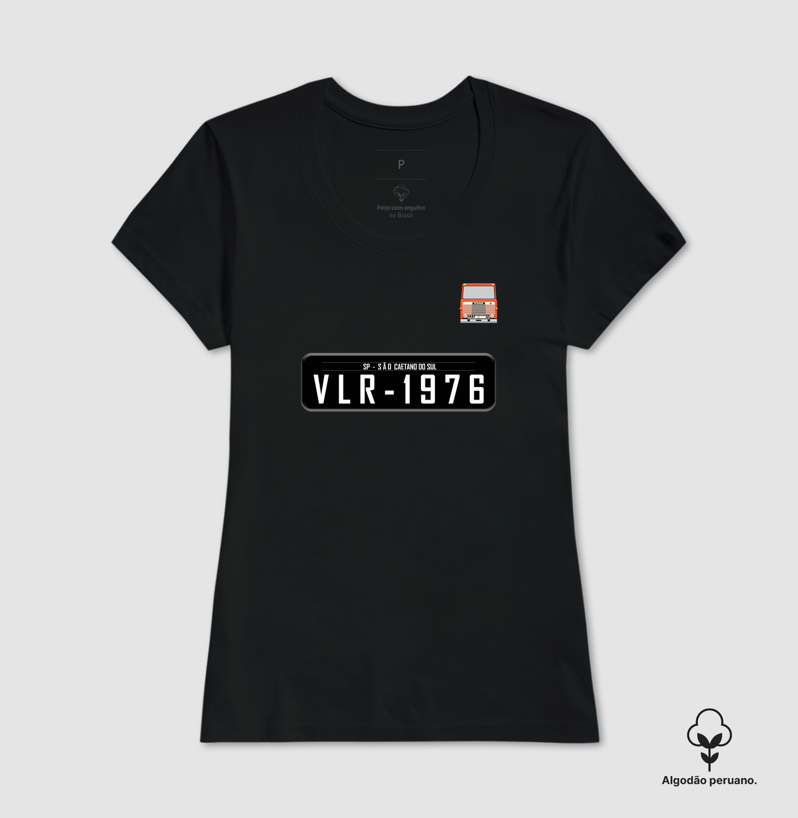Camiseta Placa Anos Nascimento Scania - Imagem 4