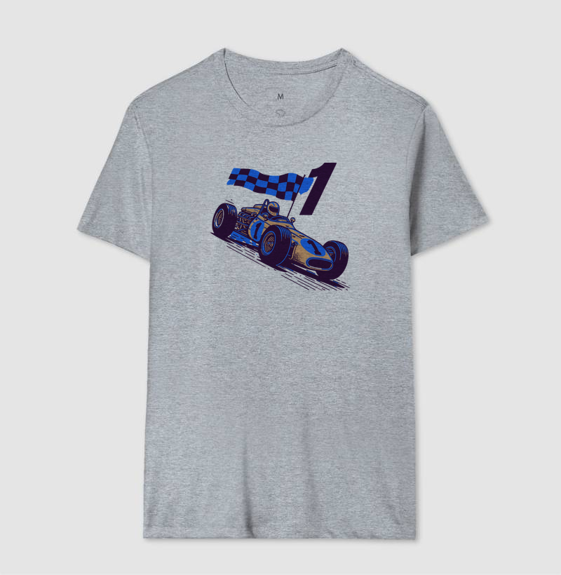 Camiseta fórmula 1 anos 50. - Imagem 5
