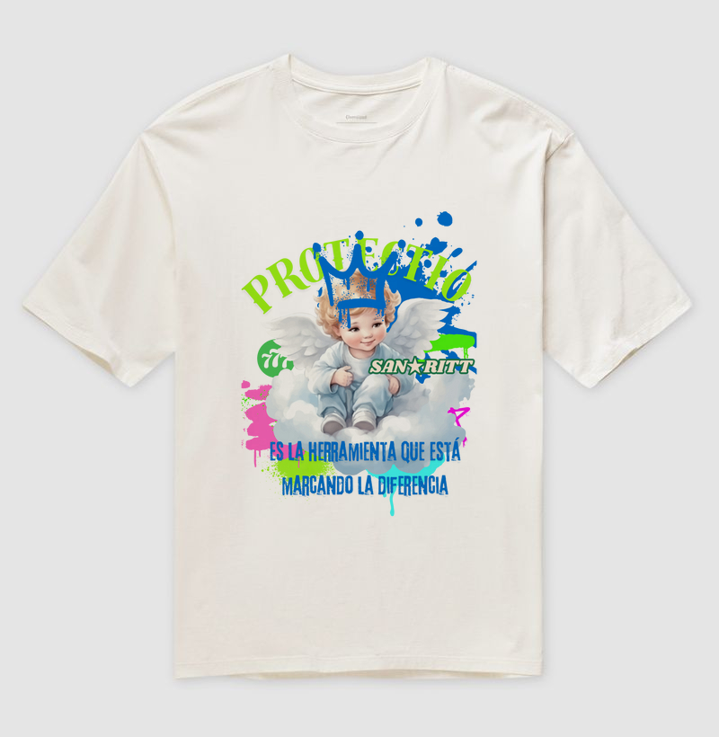 Camiseta Oversized S★R  Protection