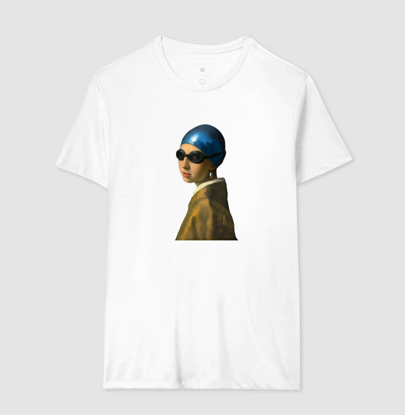Camiseta - Raia Nove - A Moça com Toca e Óculos - Imagem 4